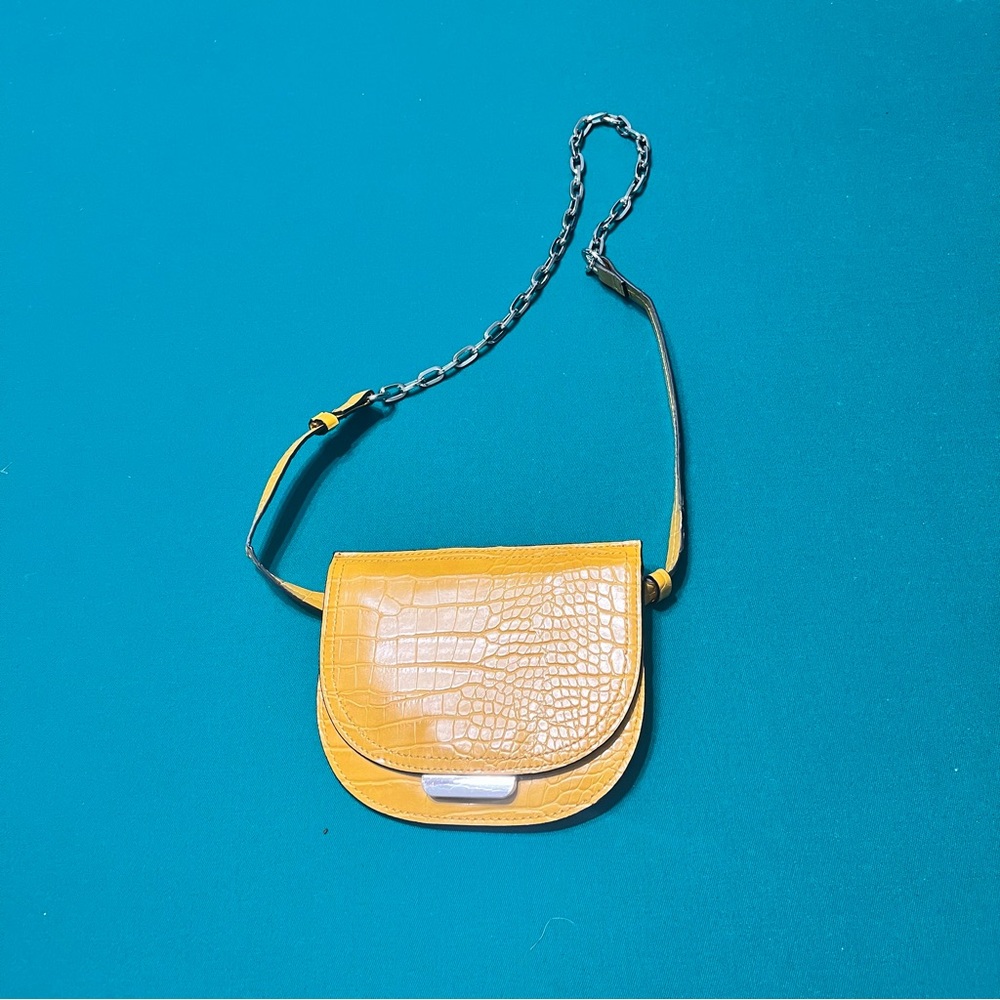 Zara Yellow Crossbody Bag